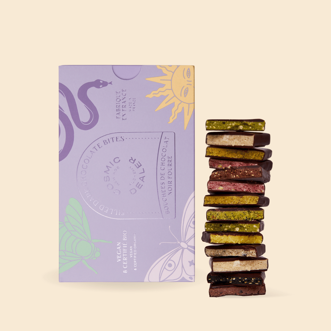 Chakra-themed chocolates