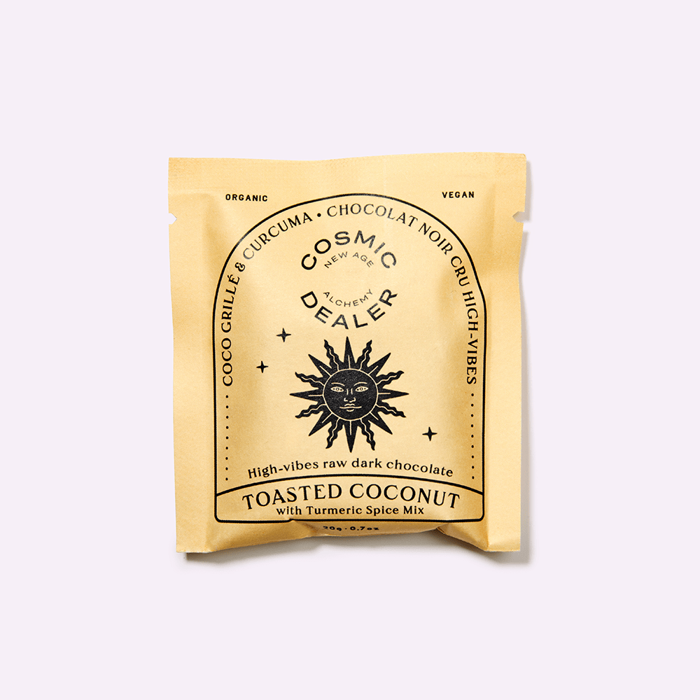 Coconut turmeric chocolate