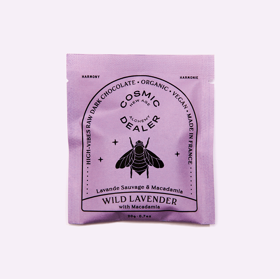 Floral nutty chocolate bar