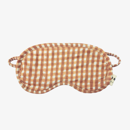 Organic Cotton Eye Mask Toffee