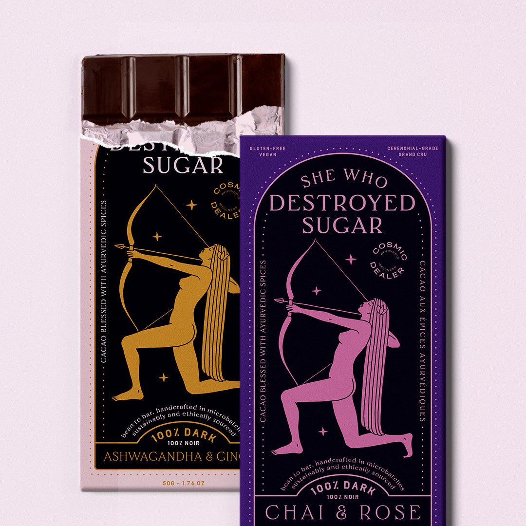 Rose-infused chocolate