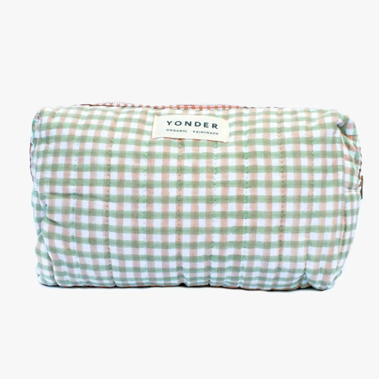 Organic Cotton Wash Bag | Sage