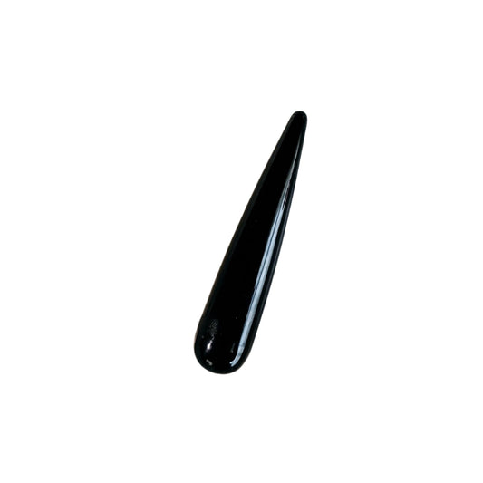 Facial Crystal Wand - Obsidian Black