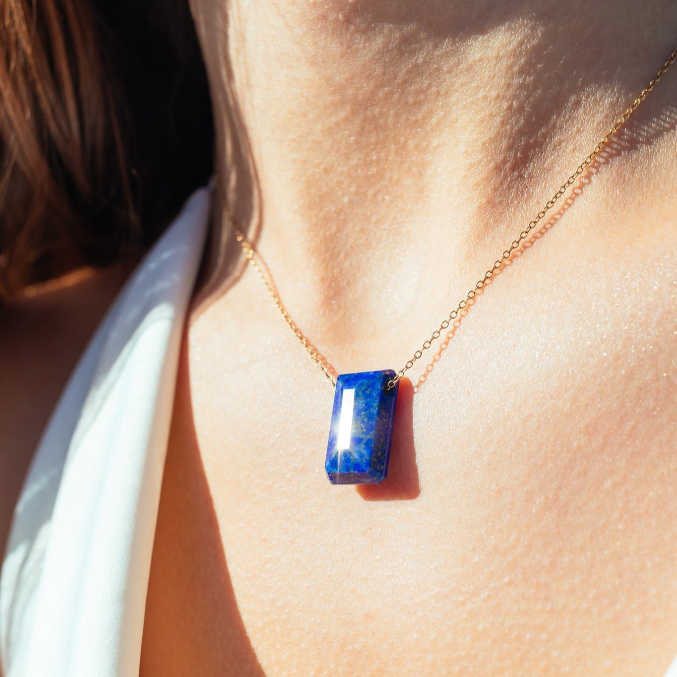 Lapis Lazuli energy necklace