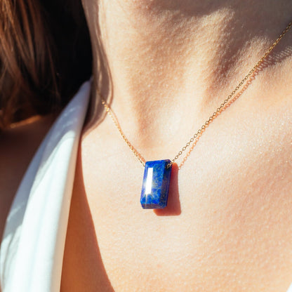 Lapis Lazuli energy necklace