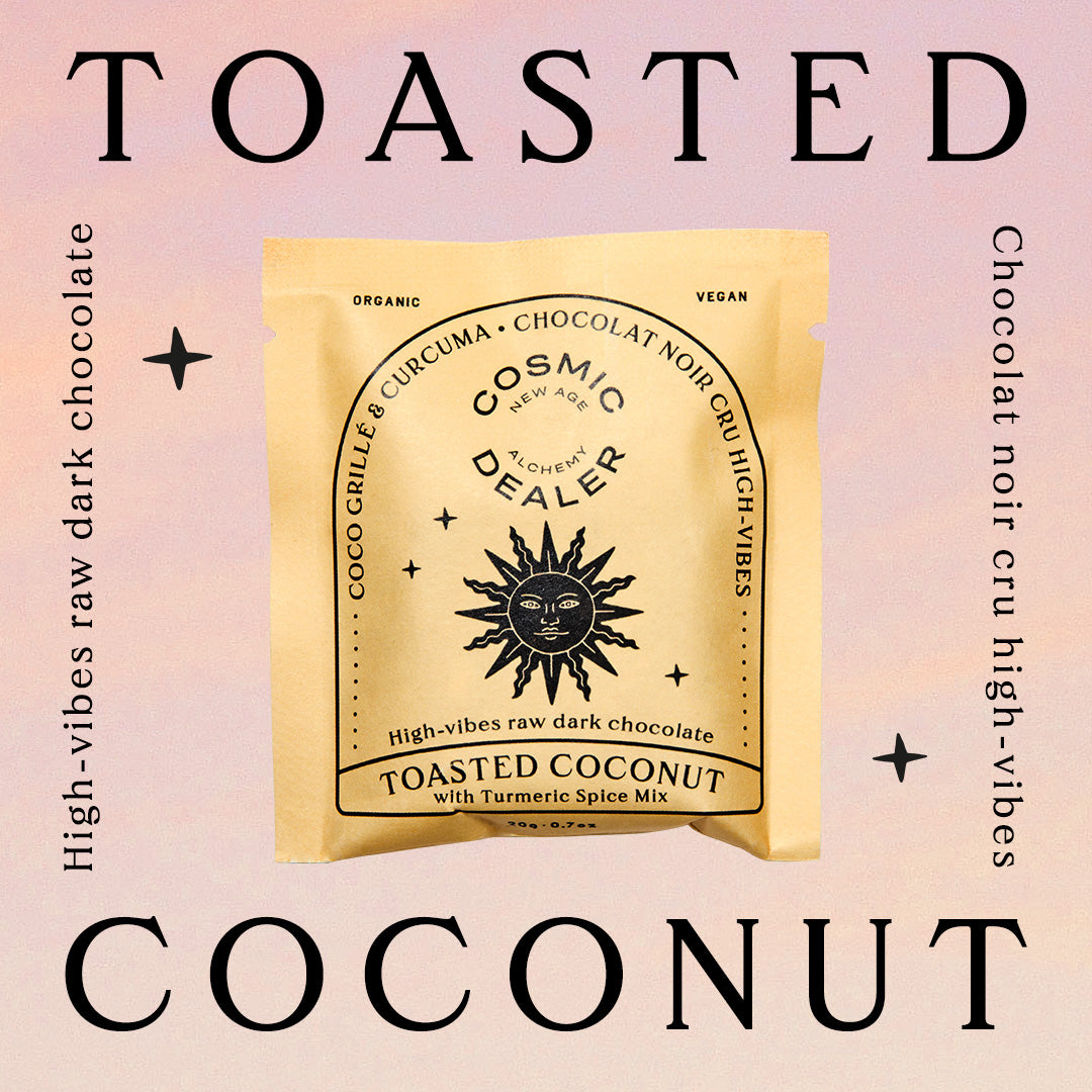 Toasted Coconut & Turmeric Nut Butter Chocolate