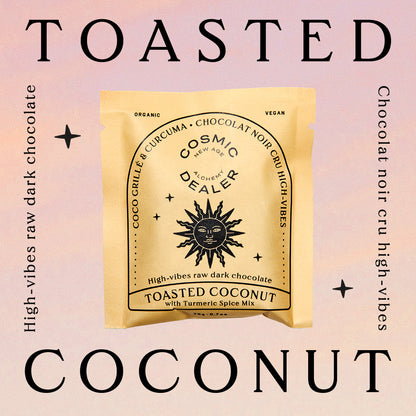 Toasted Coconut & Turmeric Nut Butter Chocolate