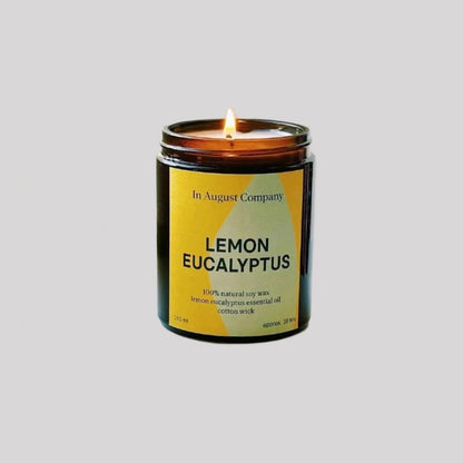 Soy Candle | Lemon Eucalyptus